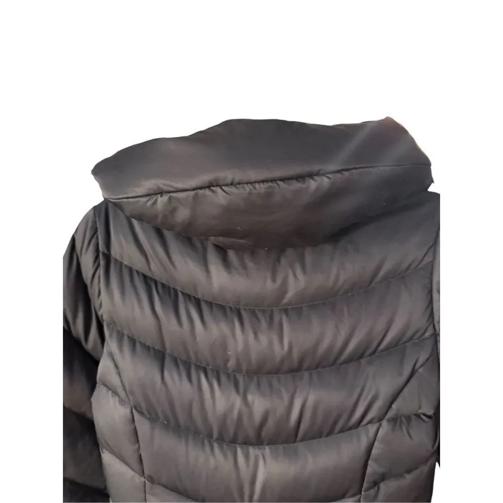 Patagonia Downtown Loft‎ Parka Black Goose Down Womens XS Puffer Coat
